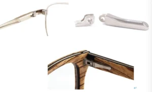 glasses parts of spring hinges