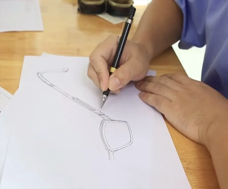 sunglass production