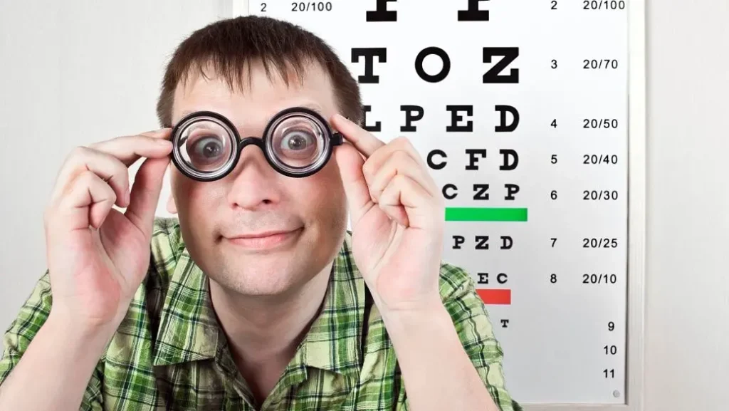 how should glasses fit on nose