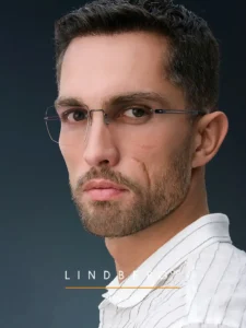 lindberg rimless glasses