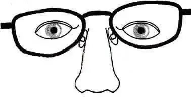 should my glasses touch my cheeks when i smile