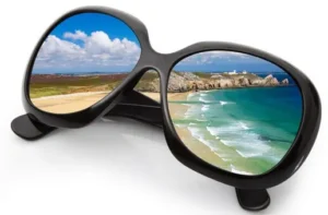 sunglasses reflection