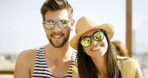 what are mirrored sunglasses