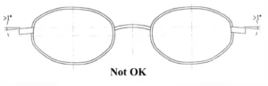 eyeglass frame size chart